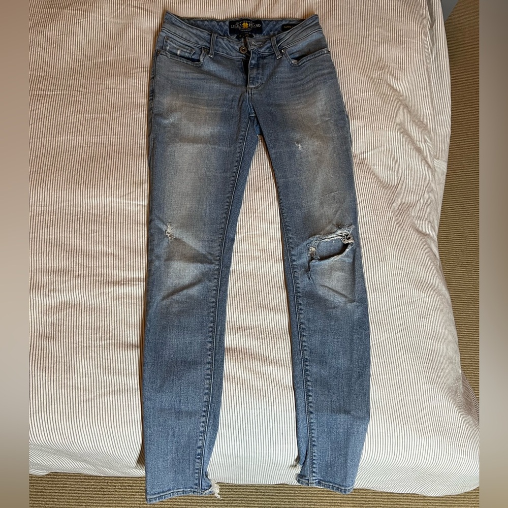Lucky Brand Sasha Super Skinny Jeans